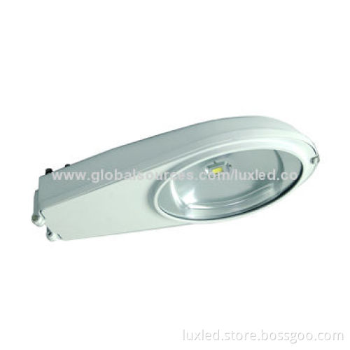 50W LED Streetlight, 3-year Warranty, High-lumen, 85-265V AC Input Voltage